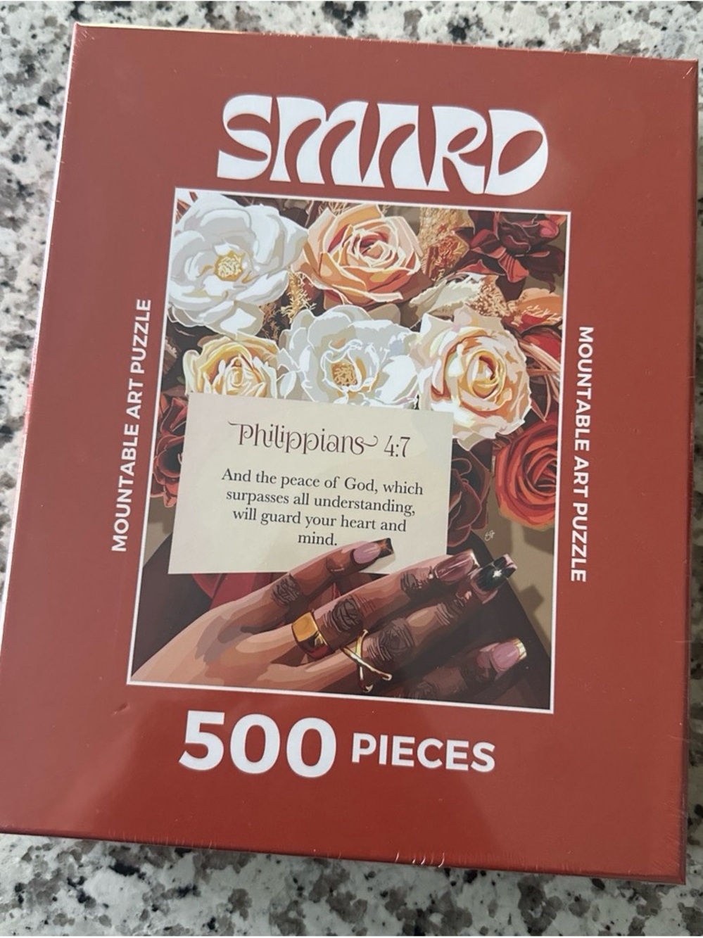 SMARD | 500-Piece Mountable Art Puzzle - Philippians 4:7